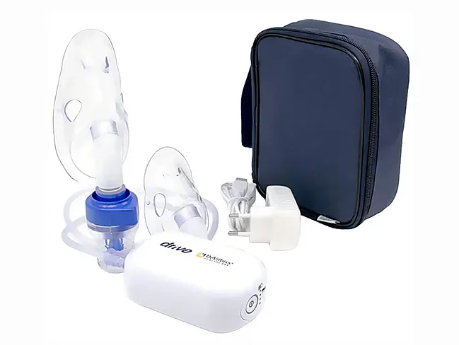 DRIVE MEDICAL AirForce Mini auf weißem Grund