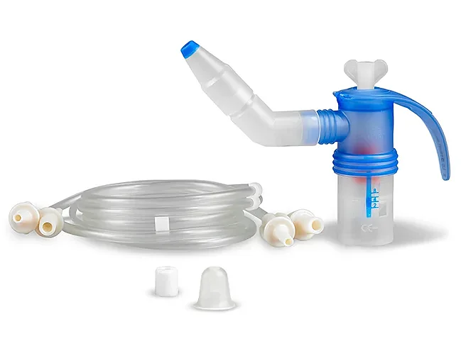 Produktbild PARI Sinus 2 Year Pack auf weißem Grund mit Schriftzug DAK Gesundheit