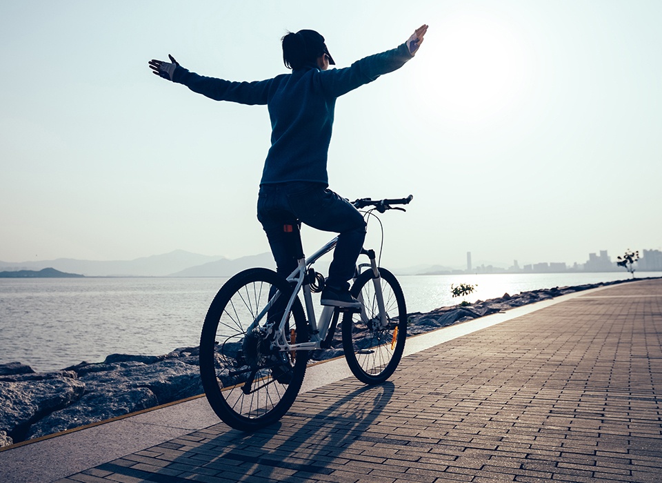 Abnehmen durch Fahrradfahren