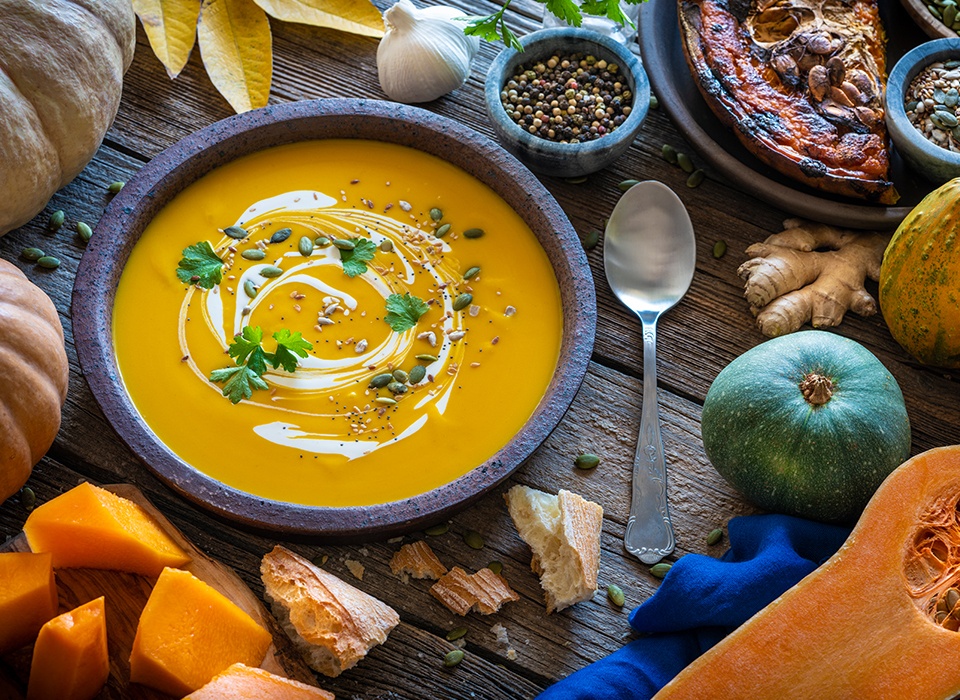 Kürbissuppe & Co.: Herbstklassiker schnell zubereitet