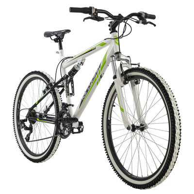KS Cycling Mountainbike Fully 26 Zoll Scrawler (Farbe: Weiß)