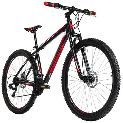 KS Cycling Mountainbike 29 Zoll Sharp schwarz-rot (Größe: 46 cm)