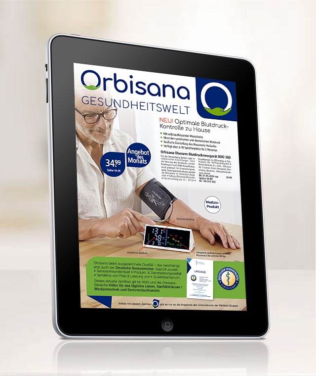 Der Orbisana-Katalog digital Mai 2024