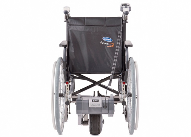 Brems- und Schiebehilfe für den Rollstuhl entdecken