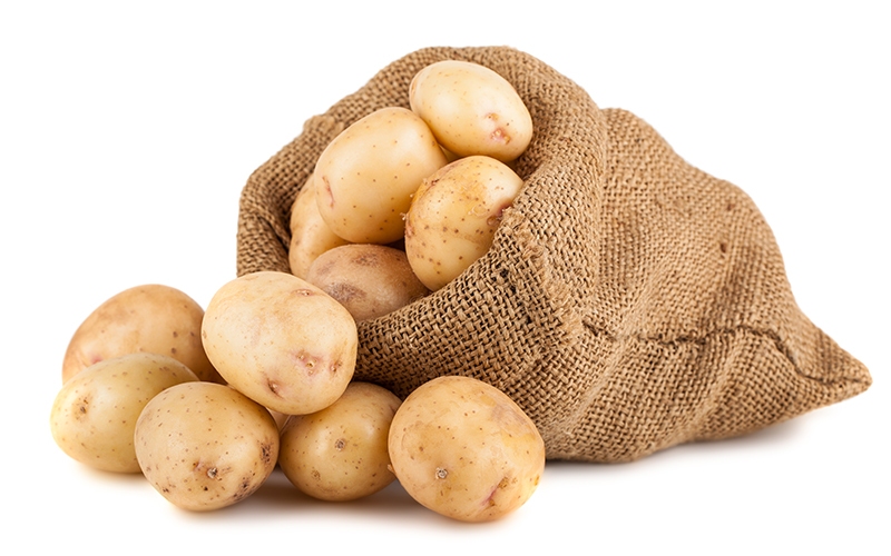 Wärmenden Wickel mit Kartoffeln - Anleitung